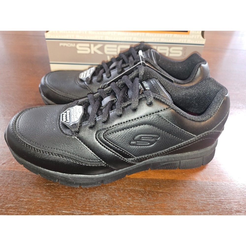 Woman's 7.5 Sneakers & Athletic Shoes SKECHERS Work Nampa Wyola Slip Resistant - Picture 5 of 9